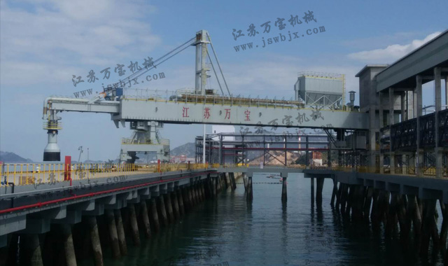環保型擺動式裝船機